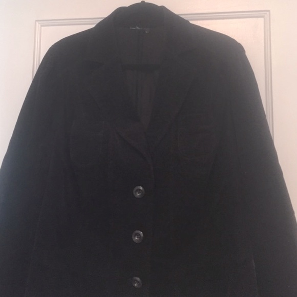 Black Button Down Jacket - image 1